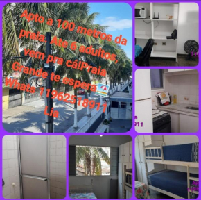 Aconchego Pé na Areia Apto 726